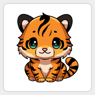 Cute little tiger Magnet